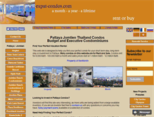 Tablet Screenshot of expat-condos.com